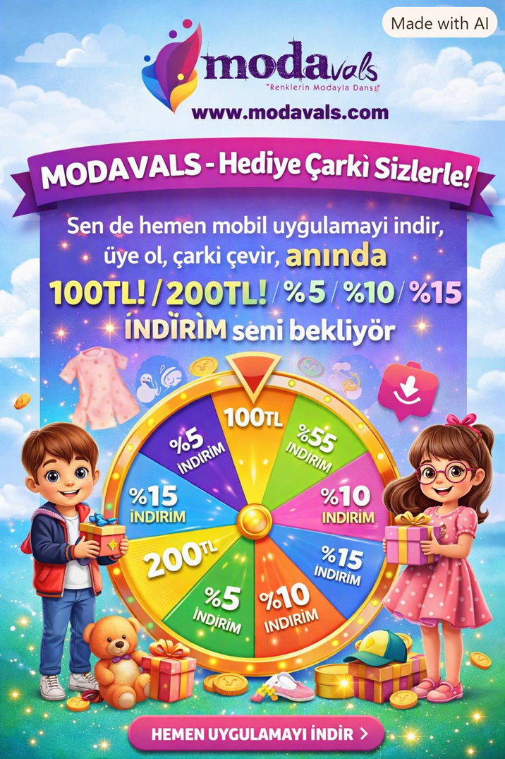 MOBİL UYGULAMAMIZA ÖZEL HEDİYE ÇARKI