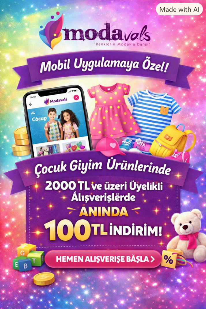 UYGULAMAYA ÖZEL 2000TL ÜZERİNE 100TL İNDİRİM