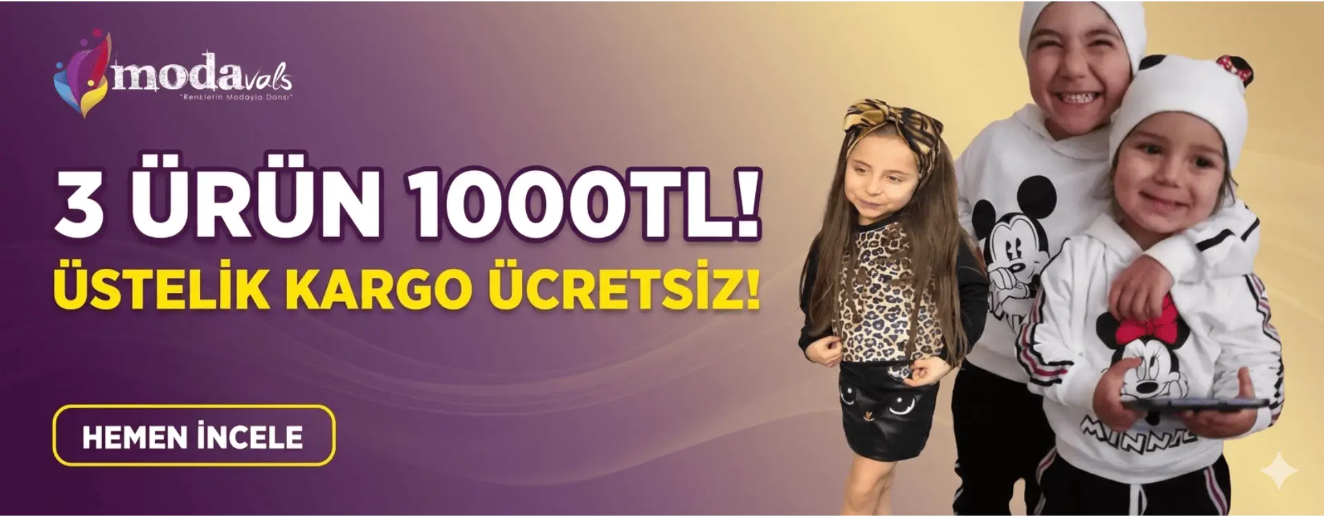 3 ÜRÜN 1000TL!