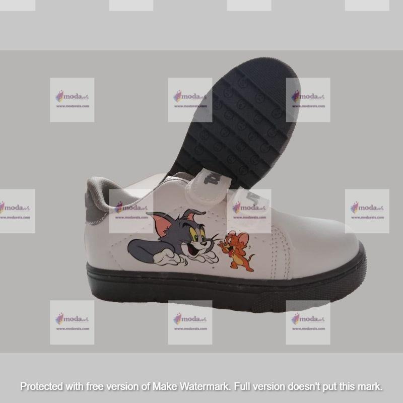 MODAVALS ÇİZGİ FİLM KARAKTERLİ UNISEX TOM & JERRY ÇOCUK SPOR AYAKKABI