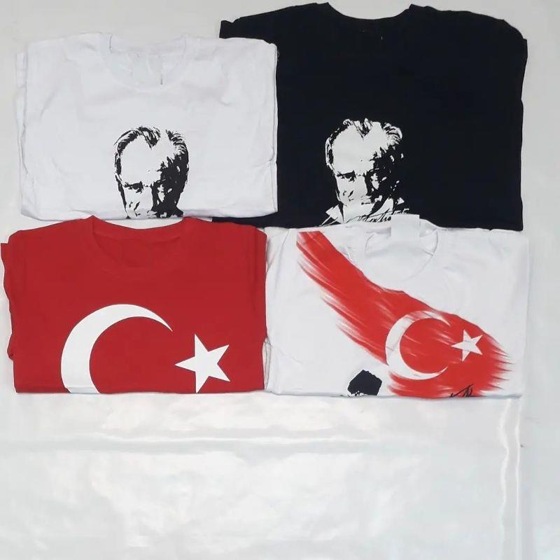 MODAVALS 23 NİSAN 19 MAYIS 30 AĞUSTOS 29 EKİM 10 KASIM OKUL GÖSTERİ UNISEX GARSON BOY 100. YIL ATATÜRK İMZA BASKILI KISA KOL TSHIRT - BEYAZ MODAVALS 23 NİSAN 19 MAYIS 30 AĞUSTOS 29 EKİM 10 KASIM OKUL GÖSTERİ UNISEX GARSON BOY 100. YIL ATATÜRK İMZA BASKILI KISA KOL TSHIRT - BEYAZ